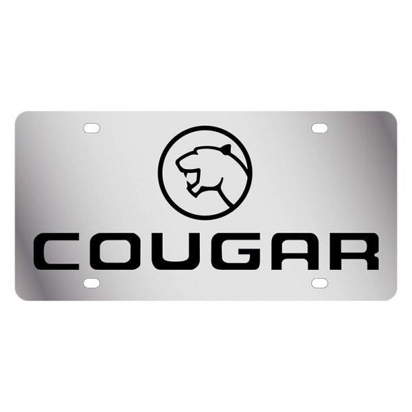 Eurosport Daytona® - Ford Motor Company License Plate with Cougar Logo and Emblem