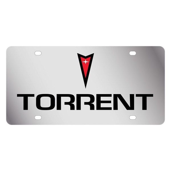 Eurosport Daytona® - GM License Plate with Torrent Logo and Pontiac Emblem