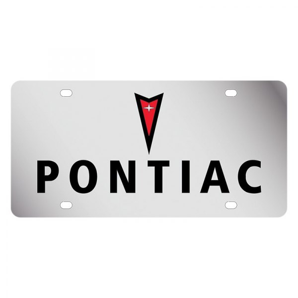 Eurosport Daytona® - GM License Plate with Pontiac Logo and Emblem