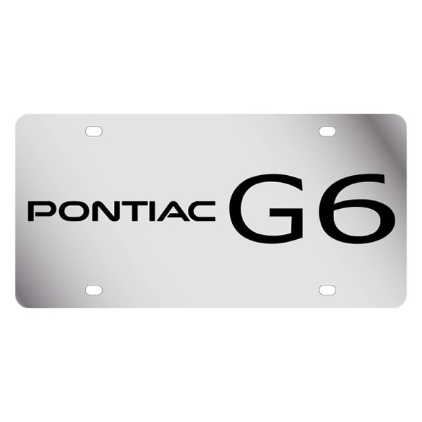 Eurosport Daytona® - GM License Plate with Pontiac G6 Logo