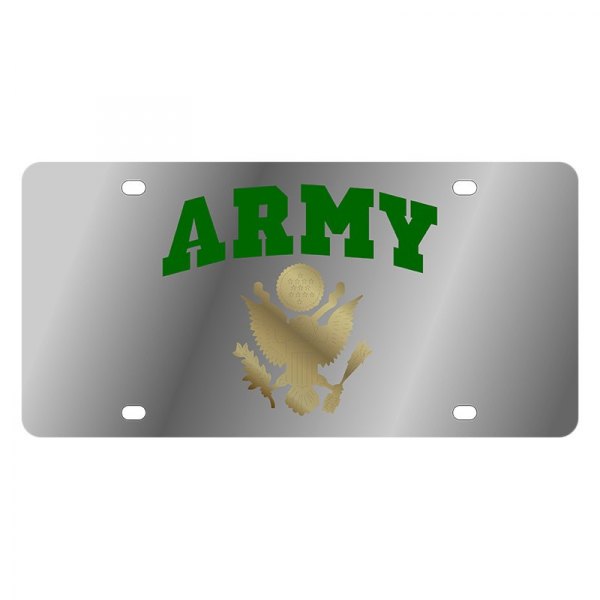 Eurosport Daytona® - LSN License Plate with Army Arched Logo