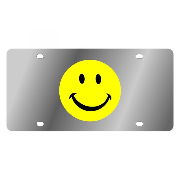 Eurosport Daytona® - LSN License Plate with Smiley Face Logo