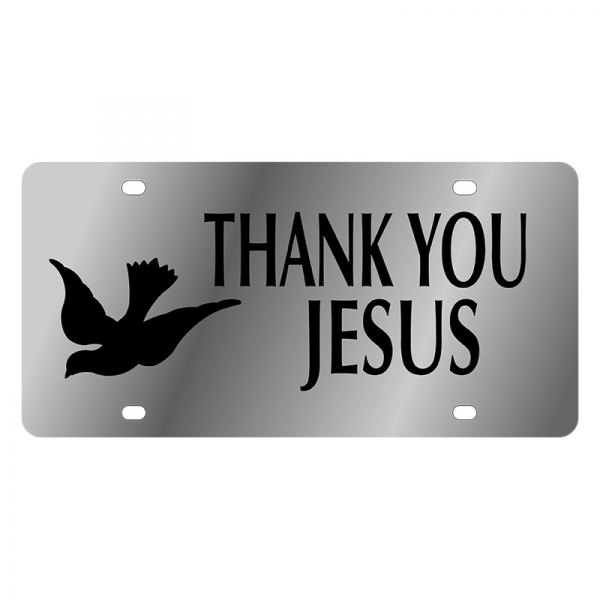 Eurosport Daytona® - LSN License Plate with Thank You Jesus Logo