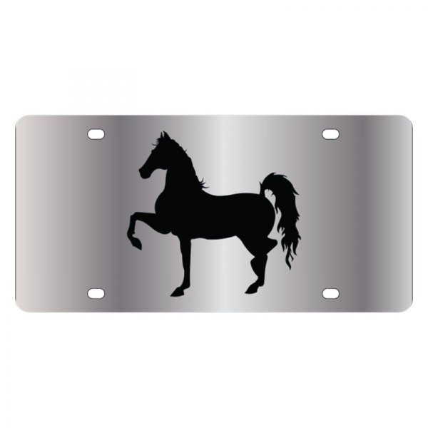 Eurosport Daytona® - LSN License Plate with Style 1 Horse Logo