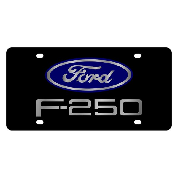 Eurosport Daytona® - Ford Motor Company License Plate with F-250 Logo and Ford Emblem