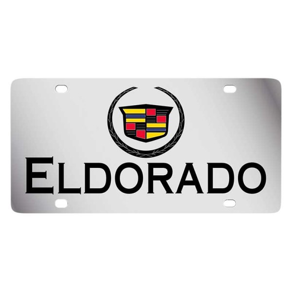 Eurosport Daytona® - License Plate with Eldorado Logo and Cadillac Emblem