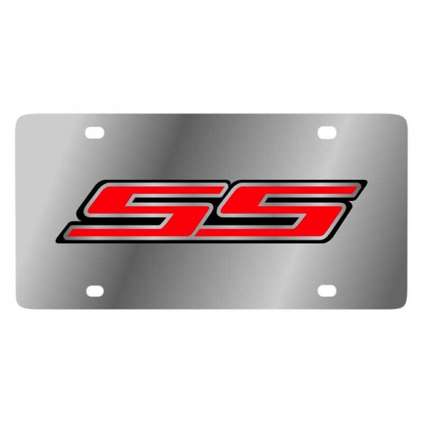 Eurosport Daytona® - GM License Plate with Style 2 SS Logo