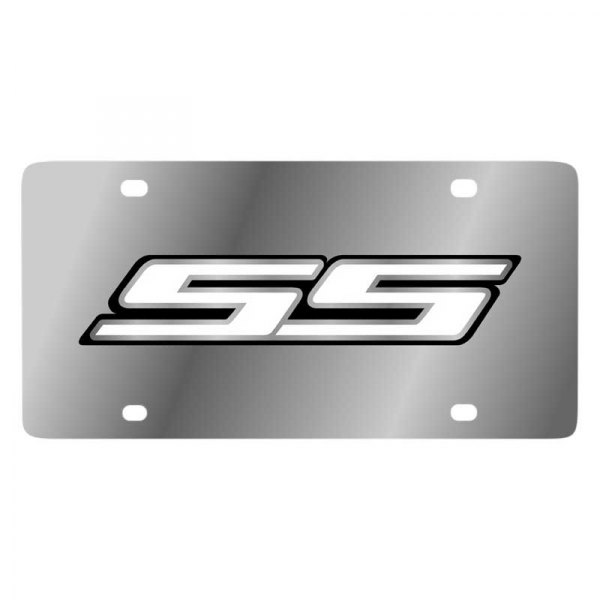 Eurosport Daytona® - GM License Plate with Style 2 SS Logo