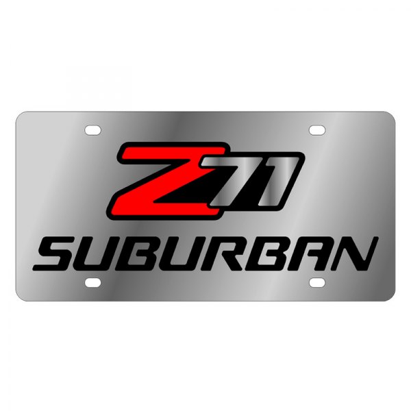 Eurosport Daytona® - GM License Plate with Suburban Z71 Logo