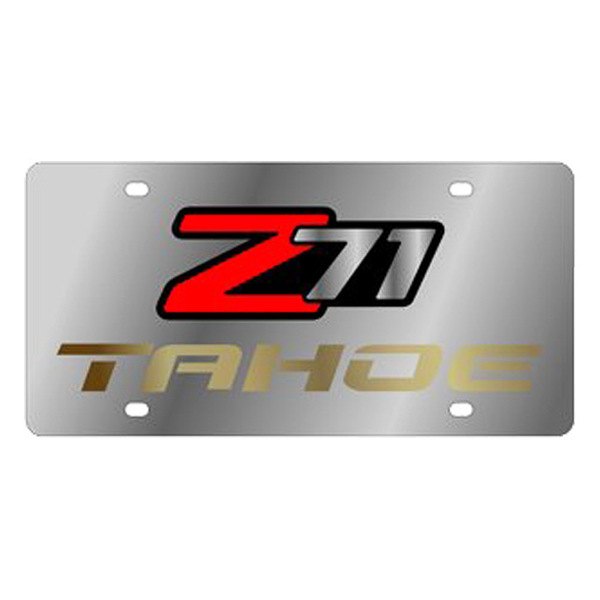 Eurosport Daytona® - GM License Plate with Tahoe Z71 Logo