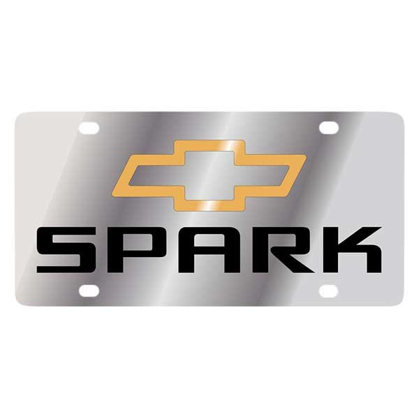 Eurosport Daytona® - GM License Plate with Spark Logo and Chevrolet Emblem