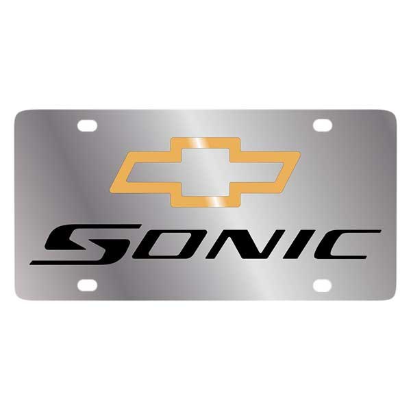 Eurosport Daytona® - GM License Plate with Sonic Logo and Chevrolet Emblem