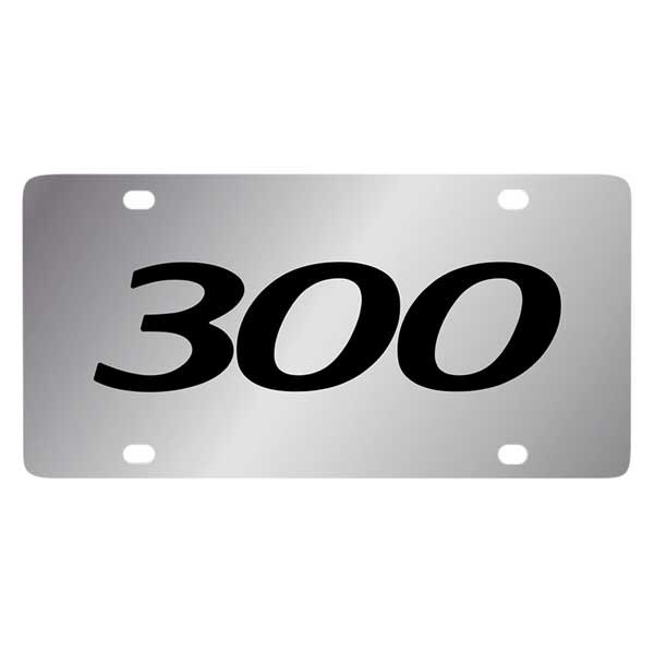 Eurosport Daytona® - MOPAR License Plate with 300 Logo