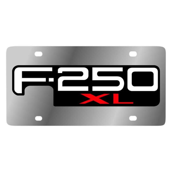 Eurosport Daytona® - Ford Motor Company License Plate with Style 2 F-250 XLT Logo