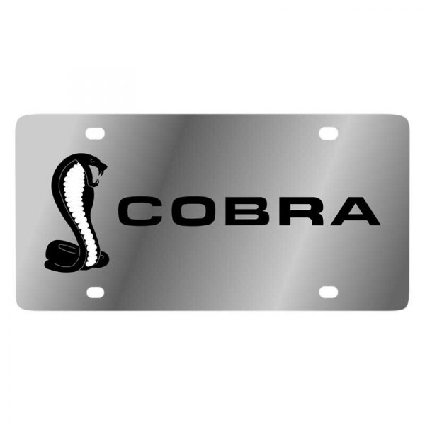 Eurosport Daytona® - Ford Motor Company License Plate with Cobra Logo and Emblem