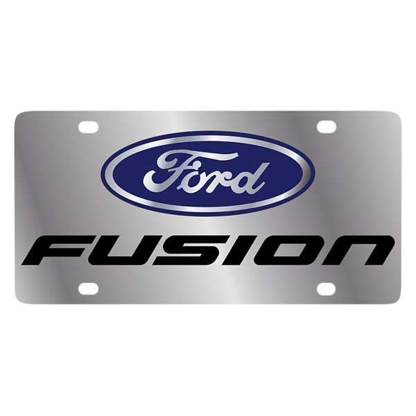 Eurosport Daytona® - Ford Motor Company License Plate with Fusion New Logo and Ford Emblem