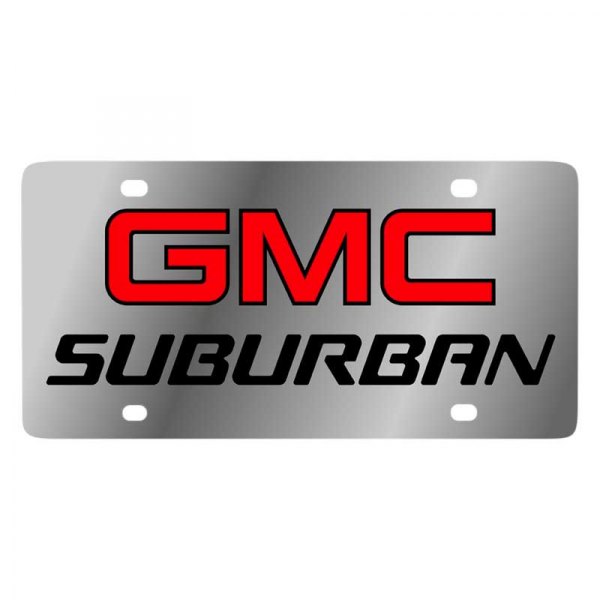 Eurosport Daytona® - GM License Plate with GMC Suburban Logo