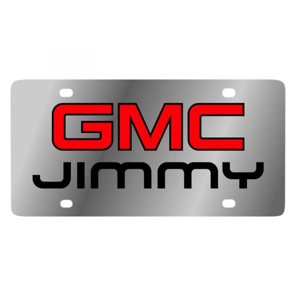 Eurosport Daytona® - GM License Plate with GMC Jimmy Logo