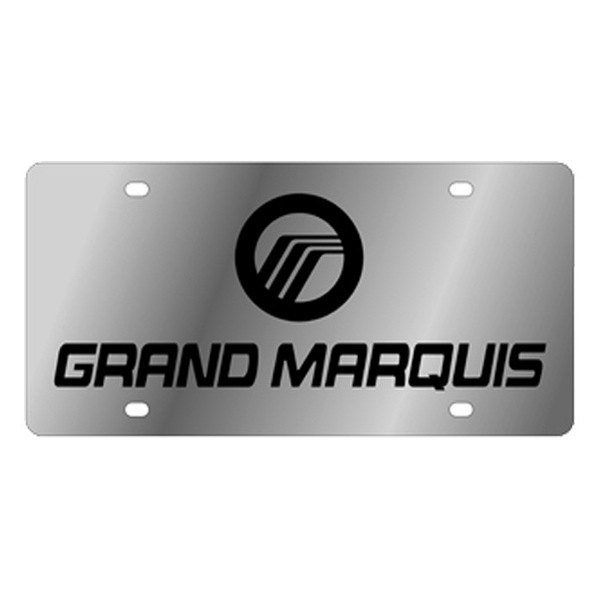 Eurosport Daytona® - Ford Motor Company License Plate with Grand Marquis Logo and Mercury Emblem