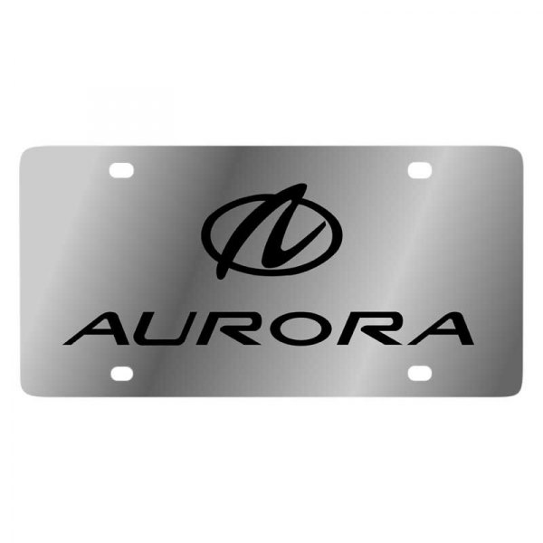 Eurosport Daytona® - GM License Plate with Aurora Logo and Oldsmobile Emblem