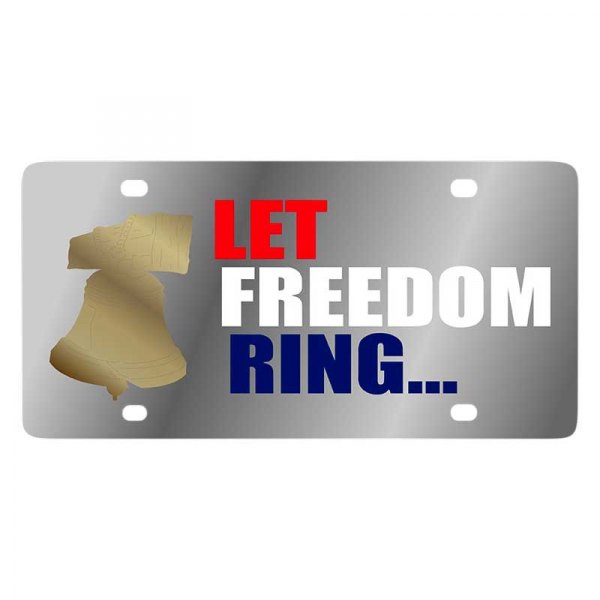 Eurosport Daytona® - LSN License Plate with Let Freedom Ring Logo