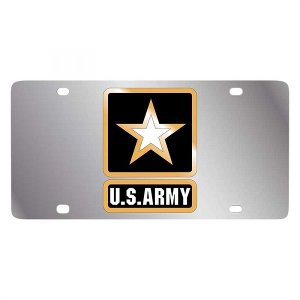 Eurosport Daytona® - LSN License Plate with U.S. Army Logo with Star