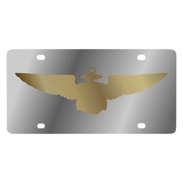 Eurosport Daytona® - LSN License Plate with Navy Wings Logo