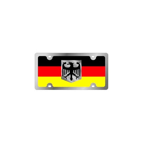 Eurosport Daytona® - Flags Style License Plate with Germany
