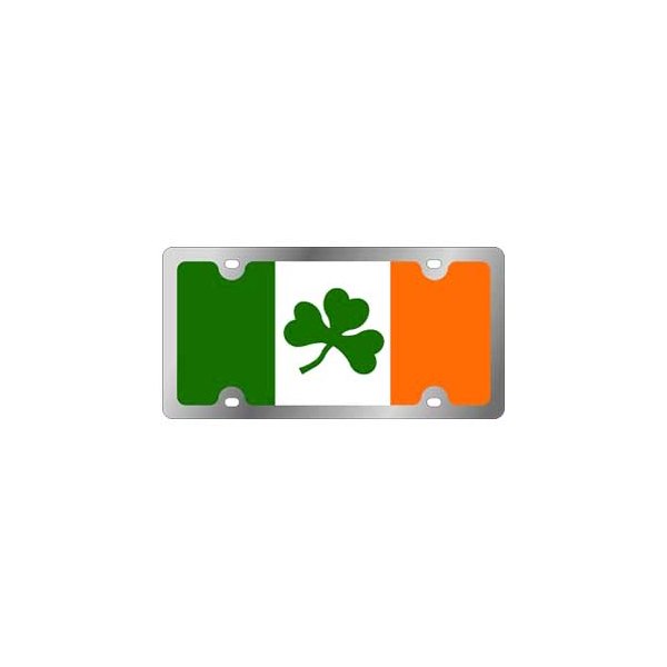Eurosport Daytona® - Flags Style License Plate with Ireland