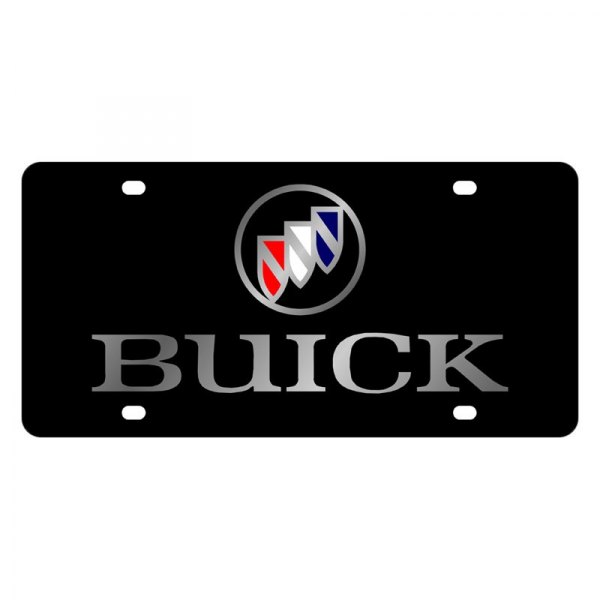 Eurosport Daytona® - GM Lazertag License Plate with Buick Logo and Emblem
