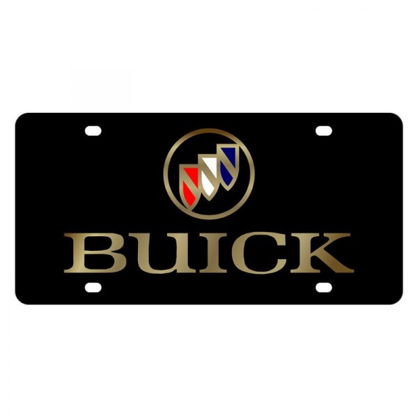 Eurosport Daytona® - GM Lazertag License Plate with Buick Logo and Emblem