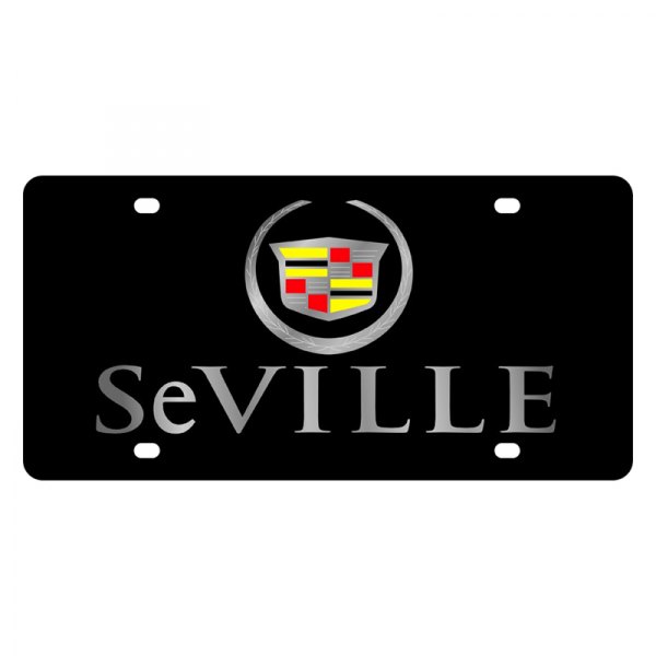 Eurosport Daytona® - GM Lazertag License Plate with Seville Logo