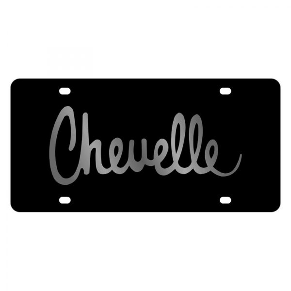 Eurosport Daytona® - GM Lazertag License Plate with Chevelle Logo