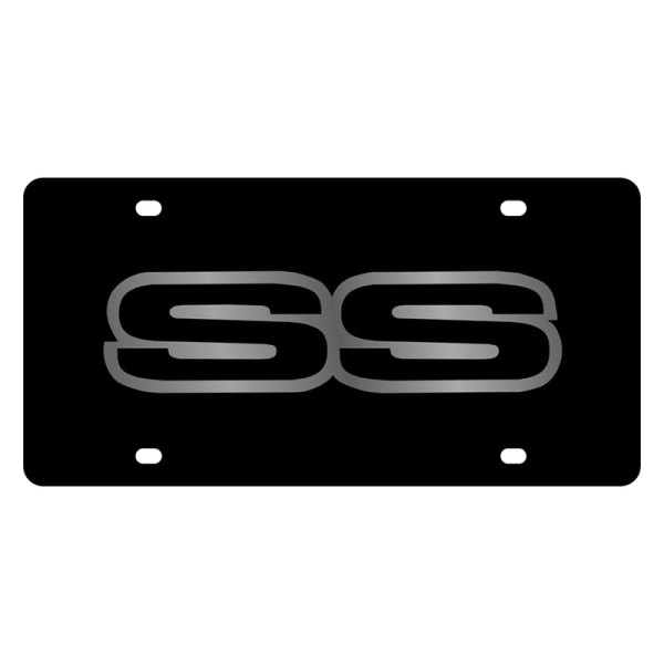 Eurosport Daytona® - GM Lazertag License Plate with SS Logo
