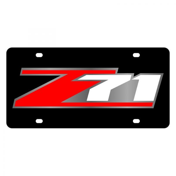 Eurosport Daytona® - GM Lazertag License Plate with Style 4 Z71 Logo