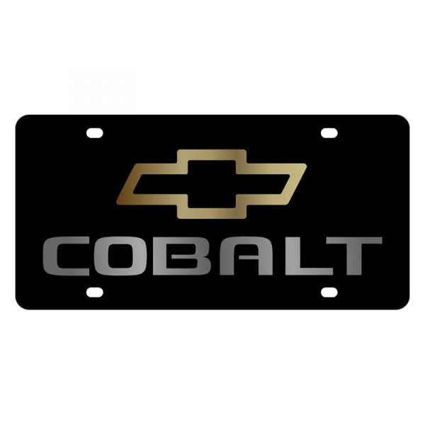 Eurosport Daytona® - GM Lazertag License Plate with Cobalt Logo and Chevrolet Emblem