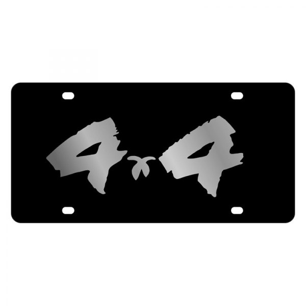 Eurosport Daytona® - MOPAR Lazertag License Plate with 4X4 Logo