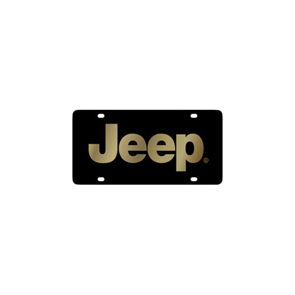 Eurosport Daytona® - MOPAR Lazertag License Plate with Jeep Logo