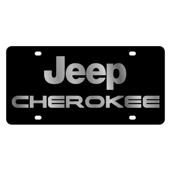 Eurosport Daytona® - MOPAR Lazertag License Plate with Cherokee Logo