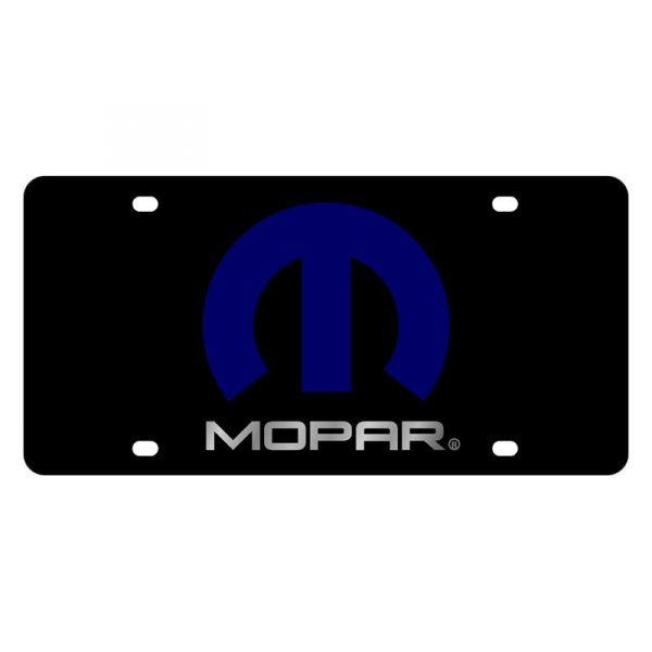 Eurosport Daytona® - MOPAR Lazertag License Plate with Mopar Logo