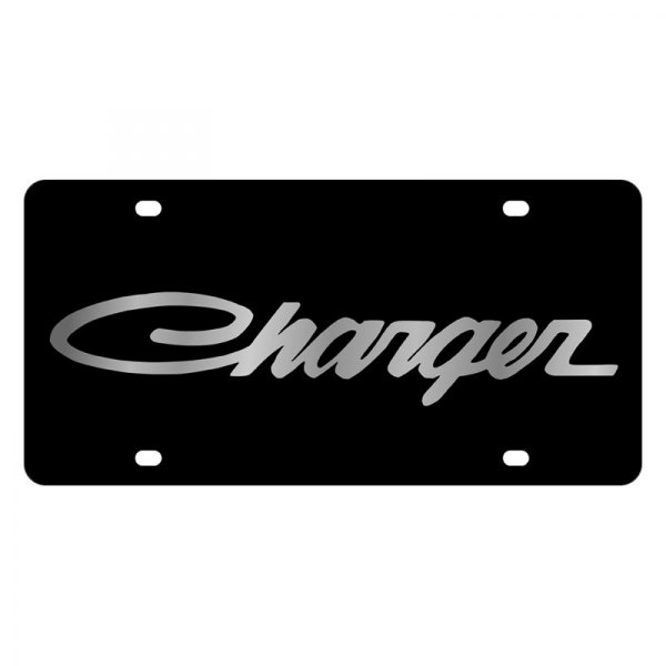 Eurosport Daytona® - MOPAR Lazertag License Plate with Charger Logo