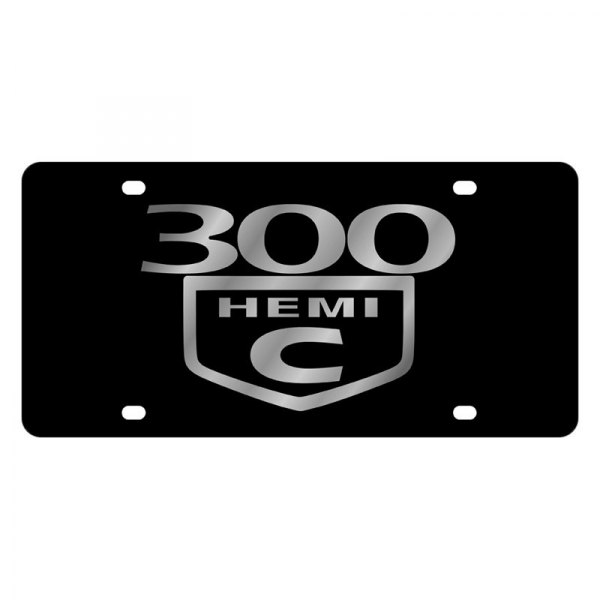 Eurosport Daytona® - MOPAR Lazertag License Plate with 300C HEMI Logo