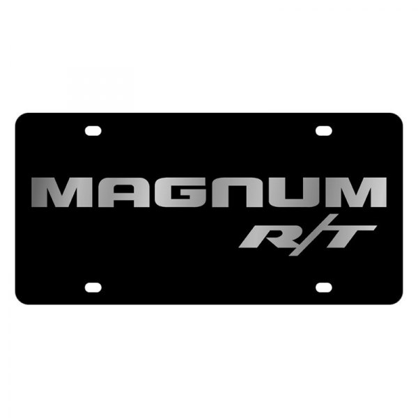Eurosport Daytona® - MOPAR Lazertag License Plate with Magnum RT Logo