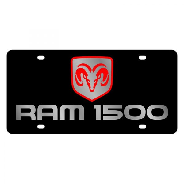 Eurosport Daytona® - MOPAR Lazertag License Plate with Ram 1500 Logo and Emblem