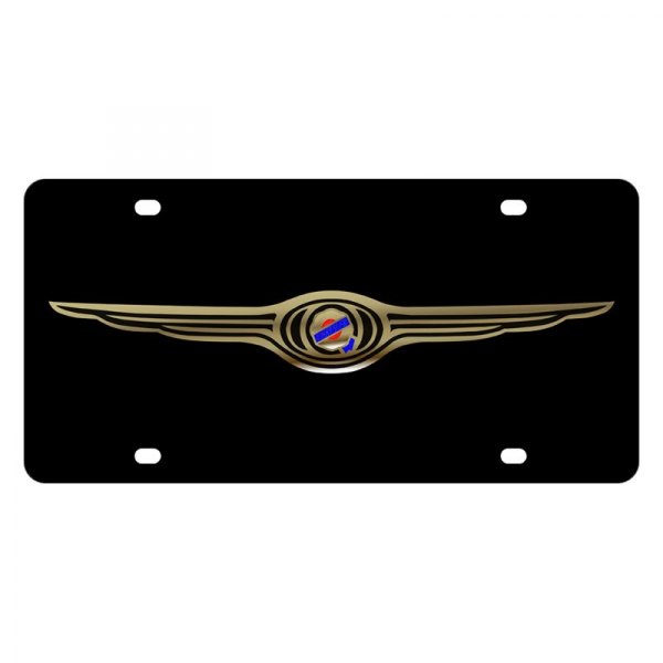 Eurosport Daytona® - MOPAR Lazertag License Plate with Chrysler Emblem