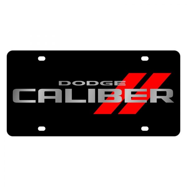 Eurosport Daytona® - MOPAR Lazertag License Plate with Dodge Caliber New Logo and Emblem
