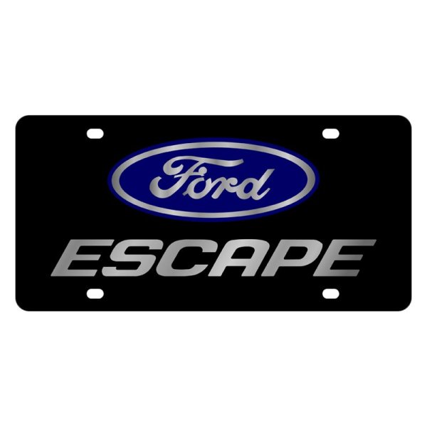 Eurosport Daytona® - Ford Motor Company Lazertag License Plate with Escape Logo and Ford Emblem