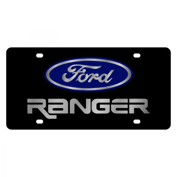 Eurosport Daytona® - Ford Motor Company Lazertag License Plate with Ranger Logo and Ford Emblem