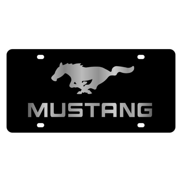 Eurosport Daytona® - Ford Motor Company Lazertag License Plate with Mustang Logo and Emblem
