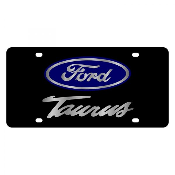Eurosport Daytona® - Ford Motor Company Lazertag License Plate with Taurus Logo and Ford Emblem
